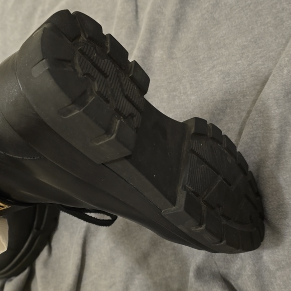 Wishbone Floria black  combat boots - Picture 6 of 9